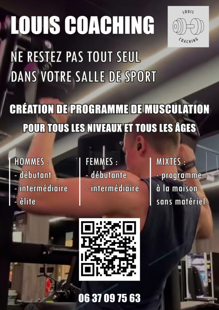 Affiche Louis coaching