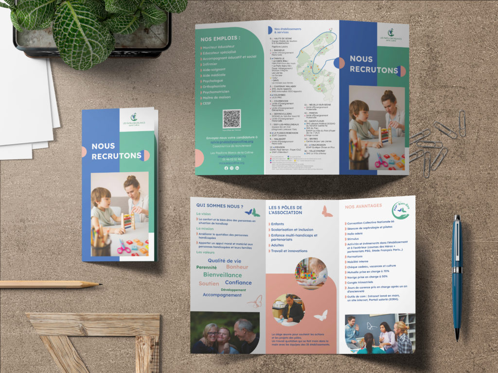 Mockup Flyer PapColline recrute